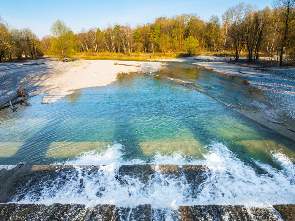 Isar river