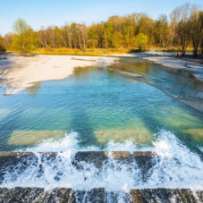 Isar river